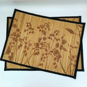 8 Bamboo Placemats 18.5" x 13"